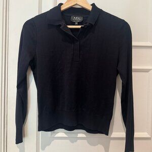 APC Dora Polo Shirt Navy XS